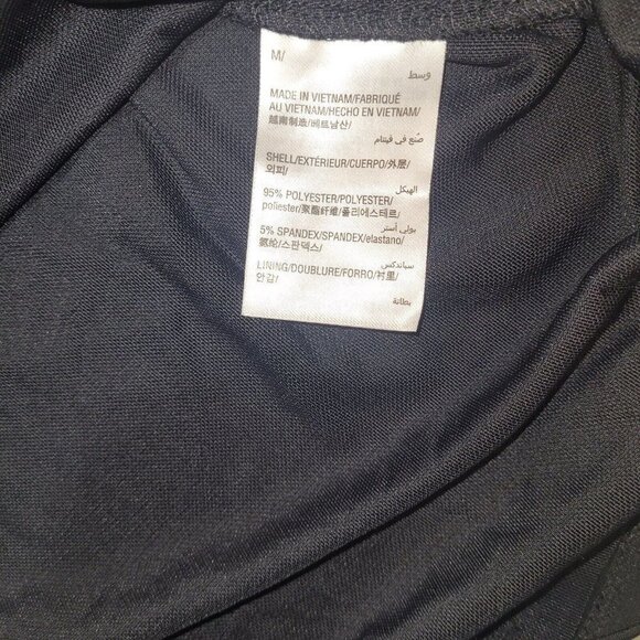 NWT International Concepts Black Sheath Halter-Neck Bodycon Dress Size Medium - Picture 4 of 7